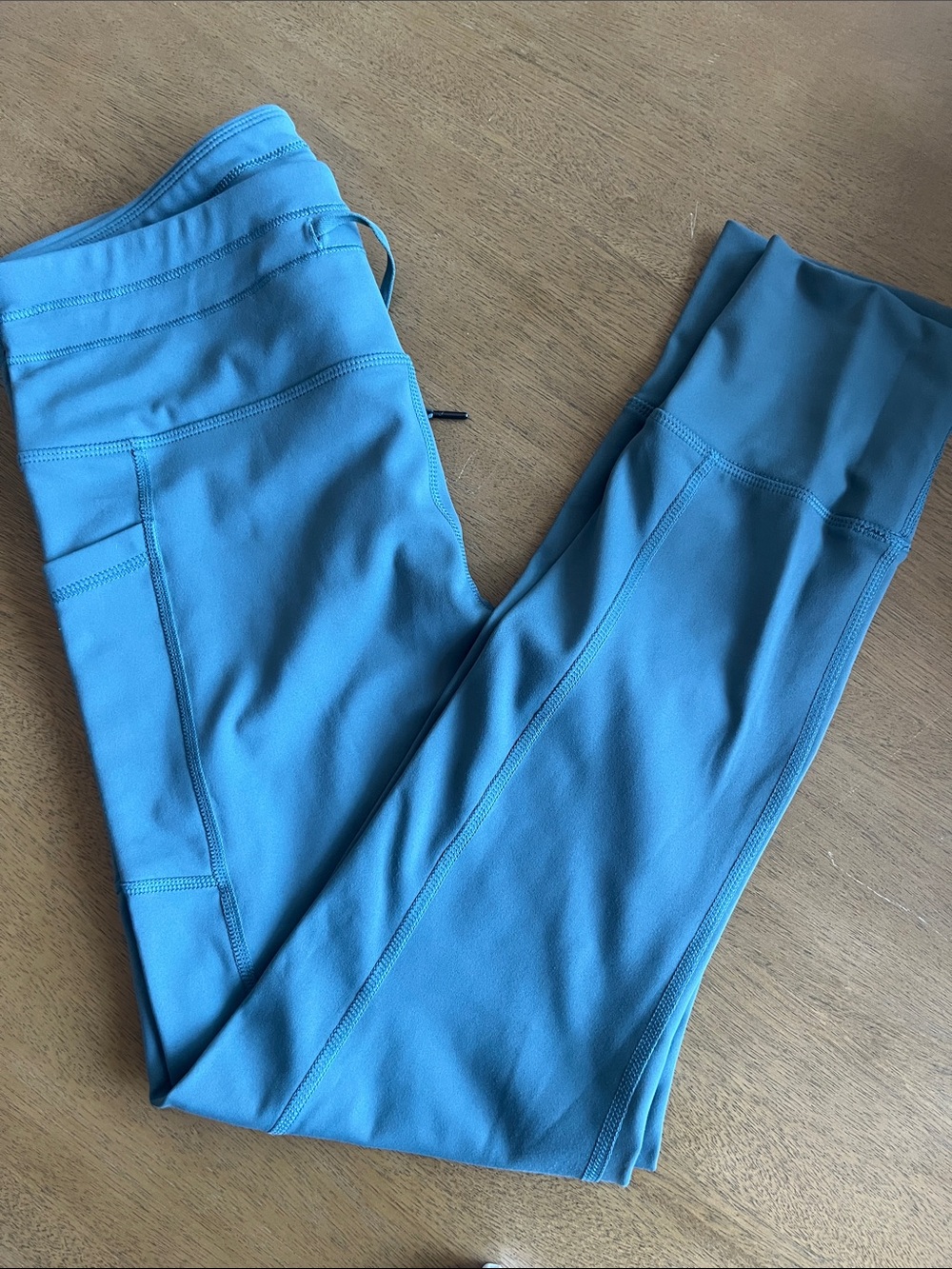 NWOT 90 Degree By Reflex Teal High-Waist Performance Leggings